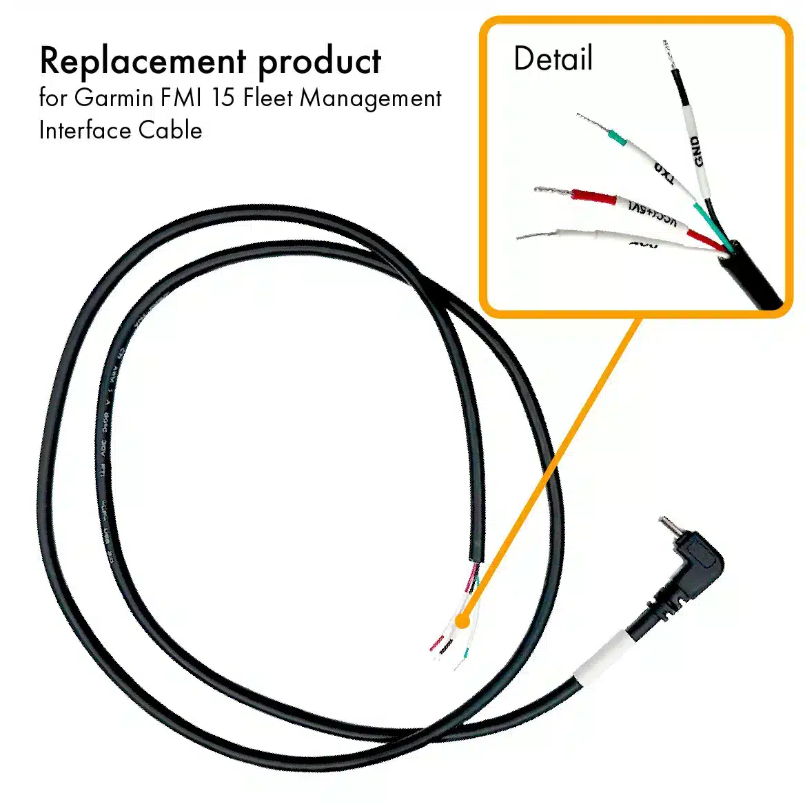 fmi-15-data-cable-gps-at-replacement-cable FMI 15 Replacement Data Cable for Garmin